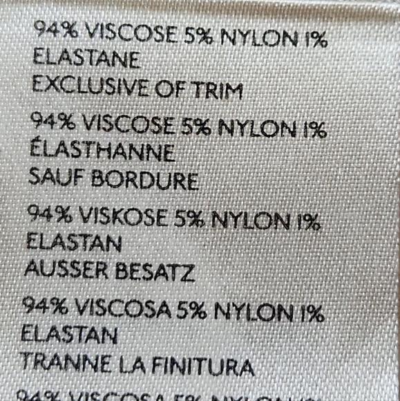 Anthro Pilcro Sybil Ruffle Sleeve Blouse Size Medium Tan/ White Stripe - Picture 8 of 8